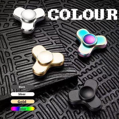 Metal Mini Square Fingertip Spinner