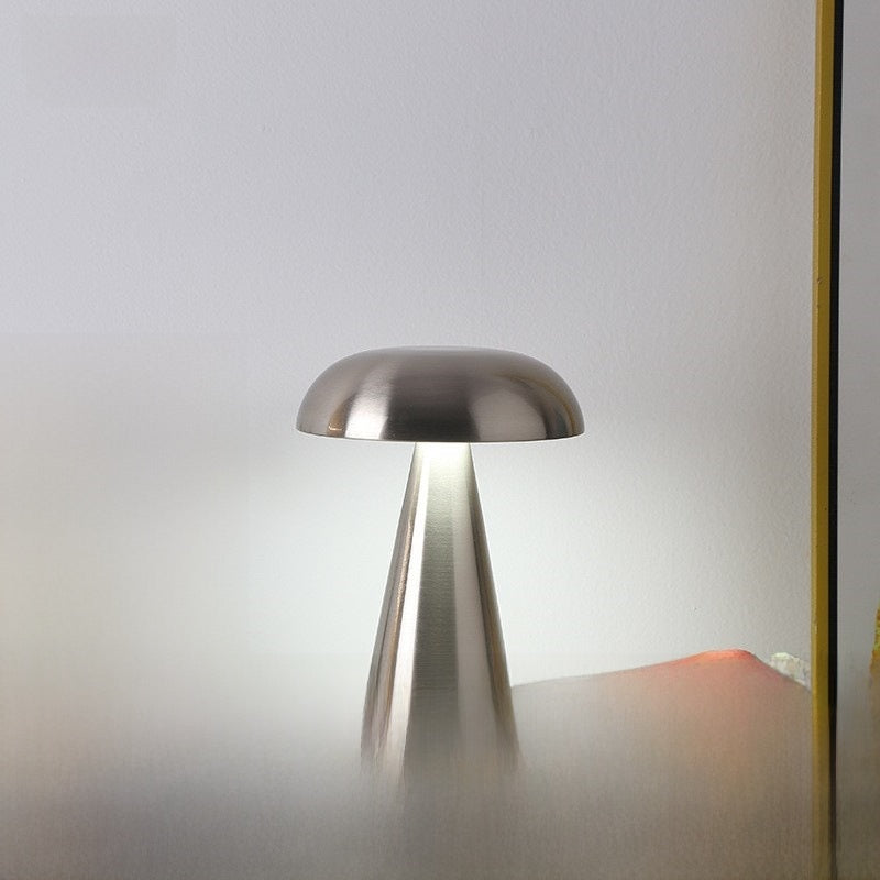 Metal Mushroom Table Lamp