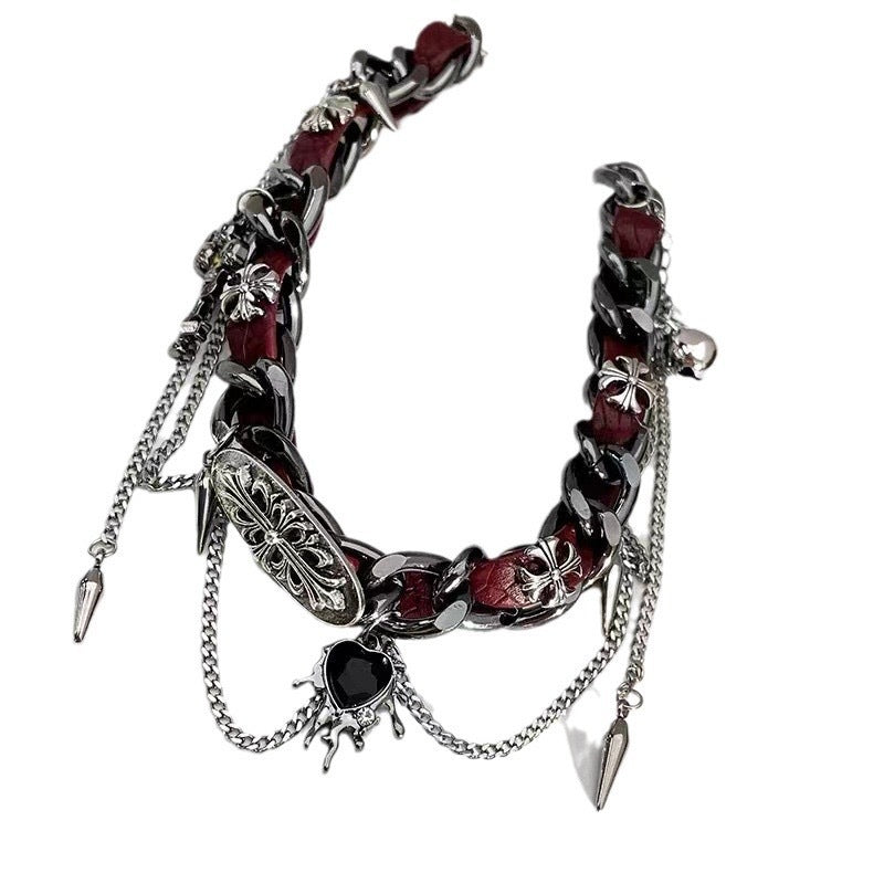 metal necklace