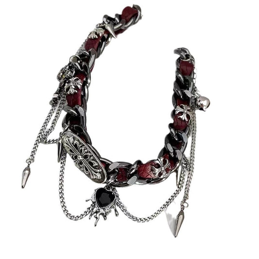 metal necklace