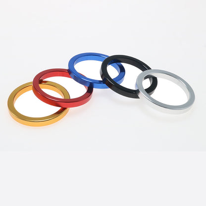 Metal Pleasure Ring for Adults, Sandblasted Texture, 5 Colors, 3 Sizes