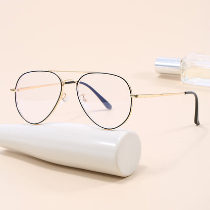 Metal polygonal glasses