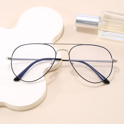 Metal polygonal glasses
