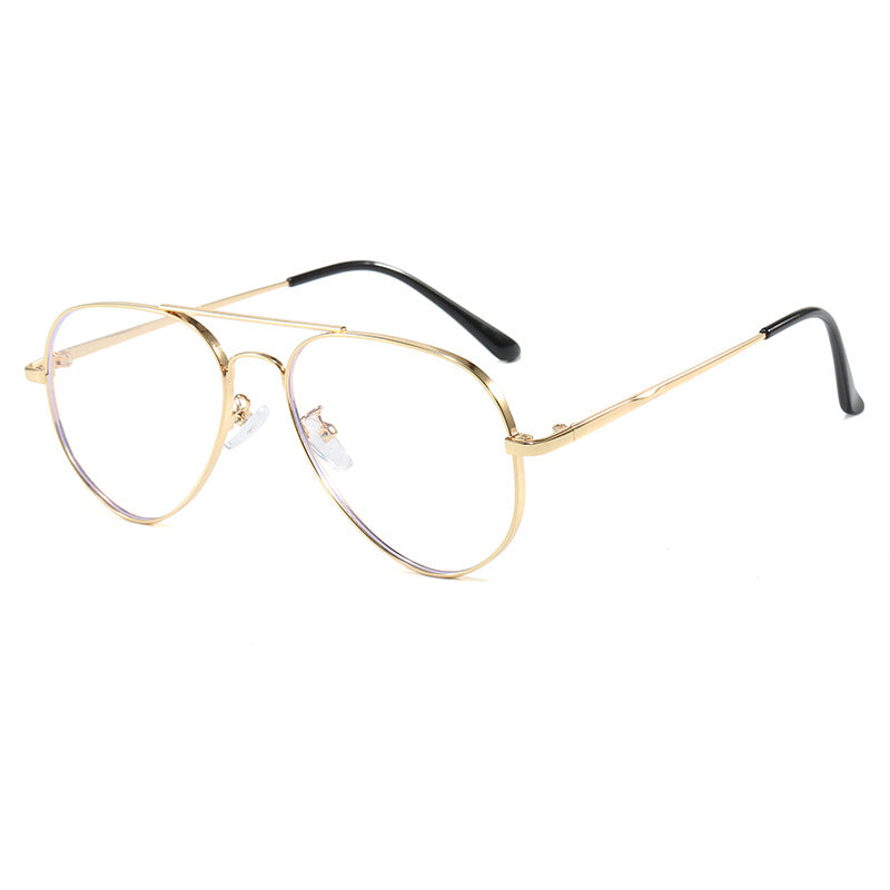 Metal polygonal glasses