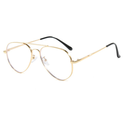 Metal polygonal glasses