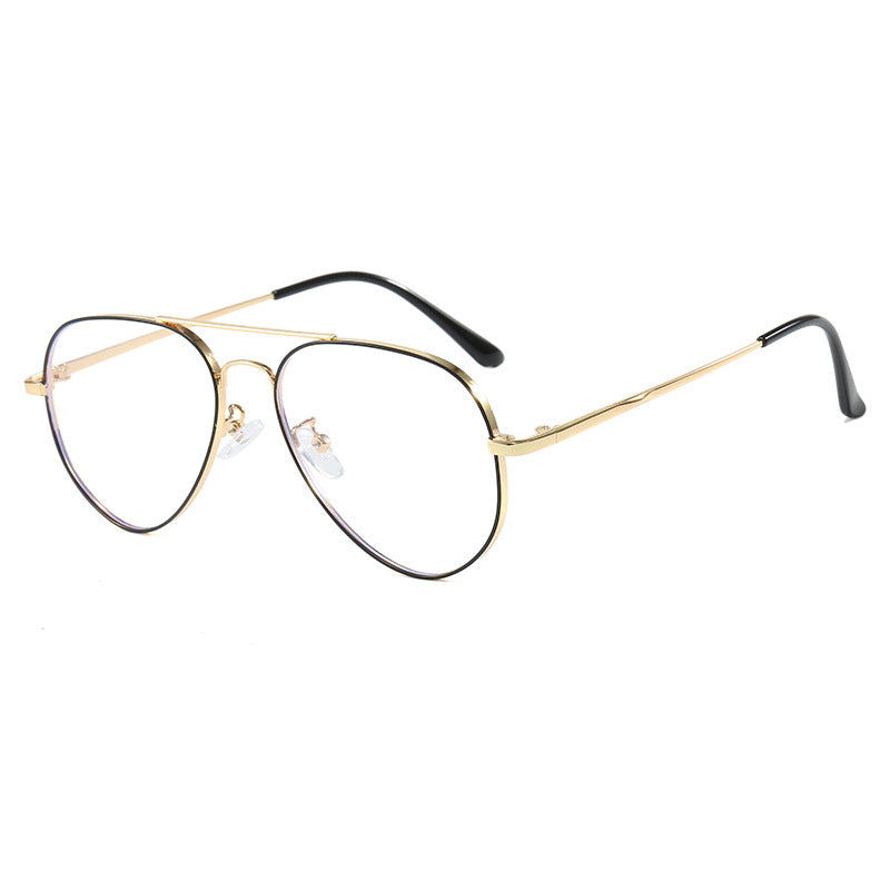 Metal polygonal glasses