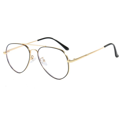 Metal polygonal glasses