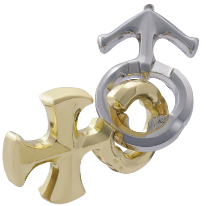 Metal Puzzle Unlocking Game