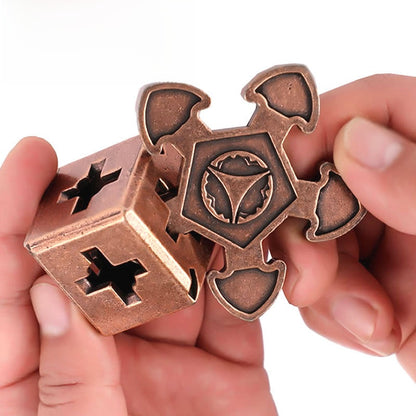 Metal Puzzle Unlocking Game