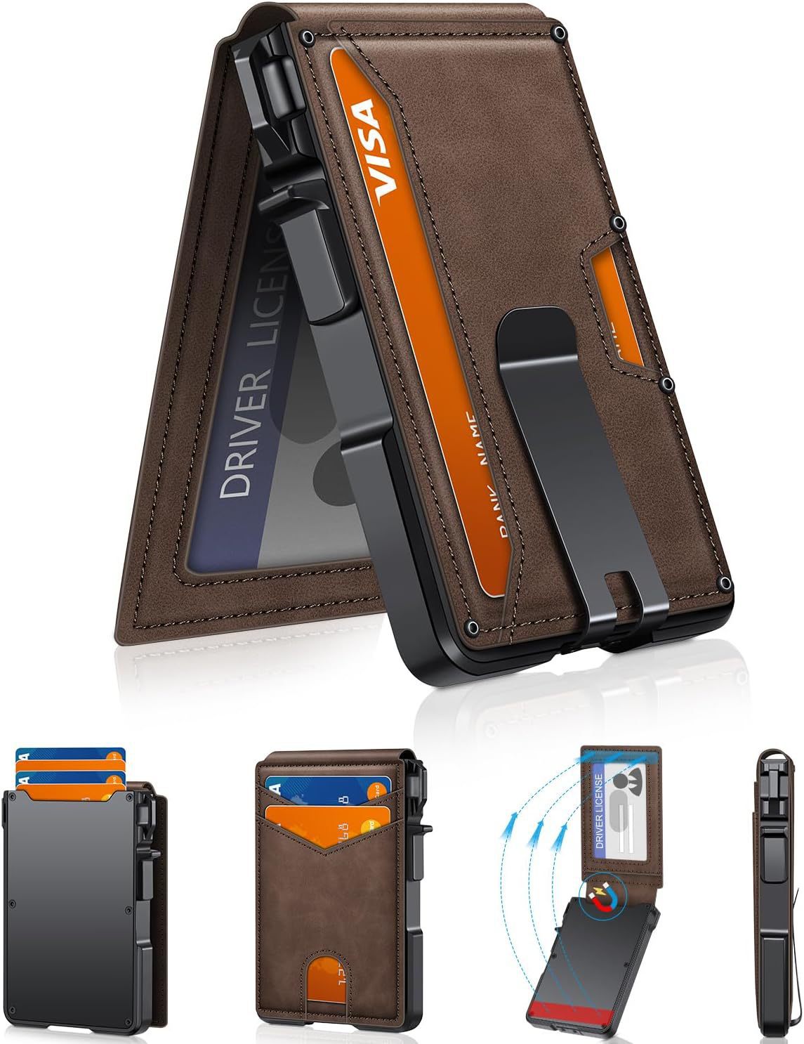 Metal RFID Card Holder Wallet