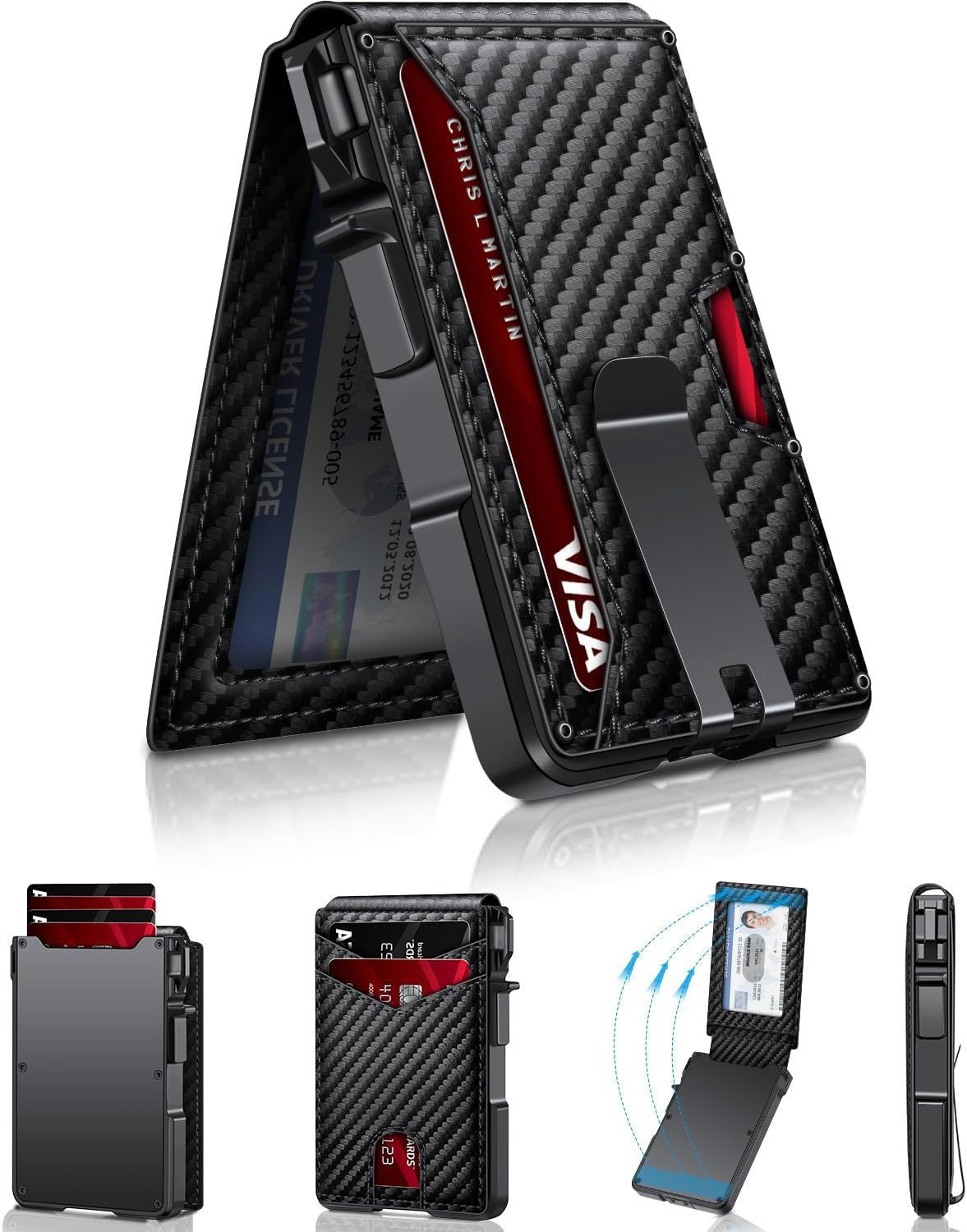 Metal RFID Card Holder Wallet