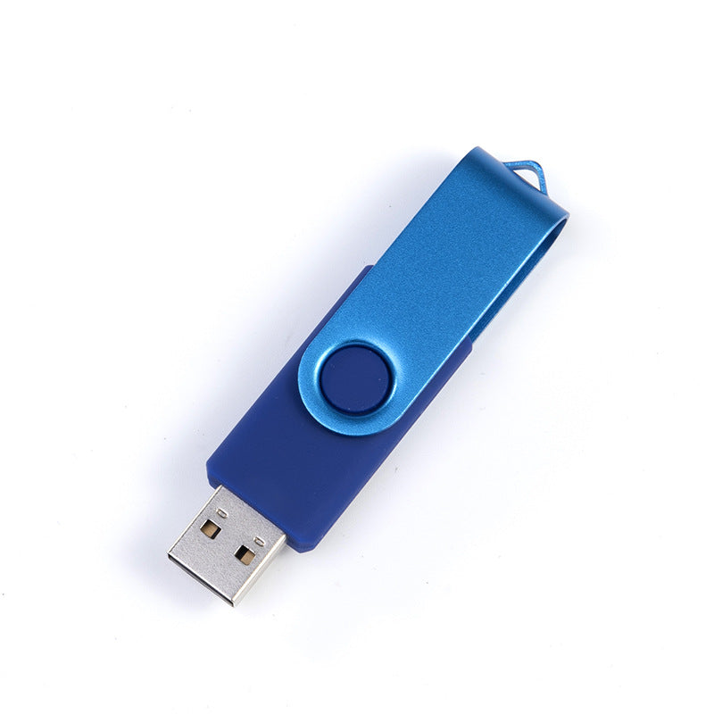 Metal rotating USB drive gift