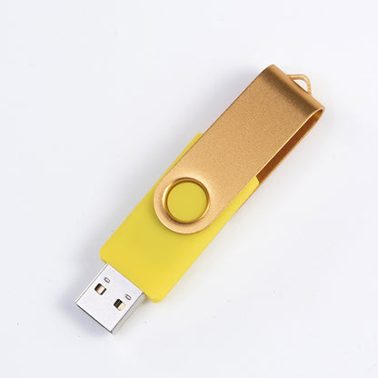 Metal rotating USB drive gift