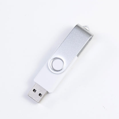 Metal rotating USB drive gift