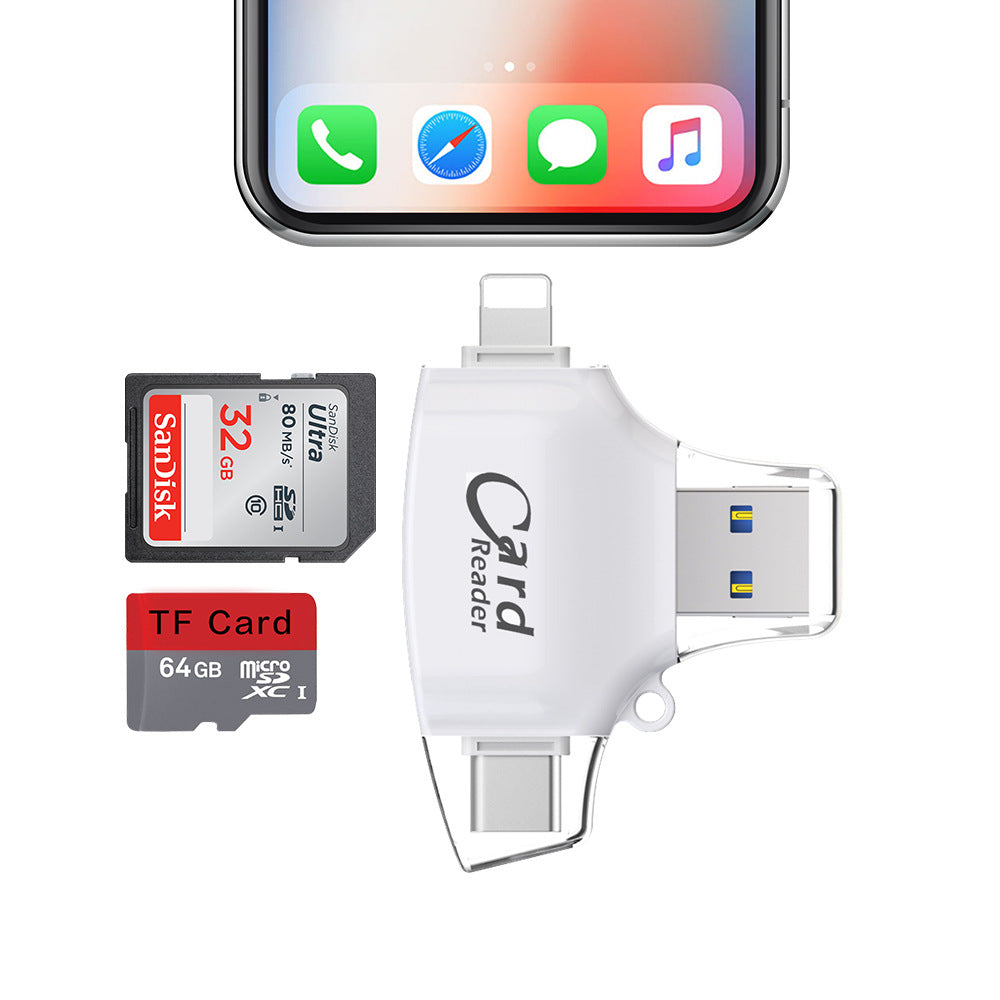 Metal SD/TF Card Reader