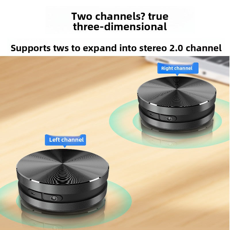 Metal Shell Bluetooth Speaker with Suction Cup