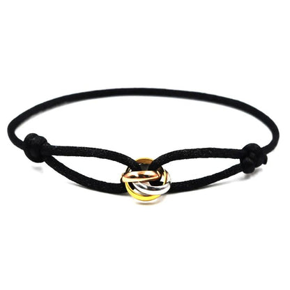 Metal snap adjustable bracelet