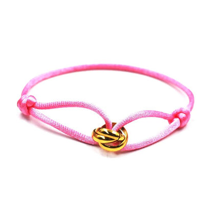 Metal snap adjustable bracelet