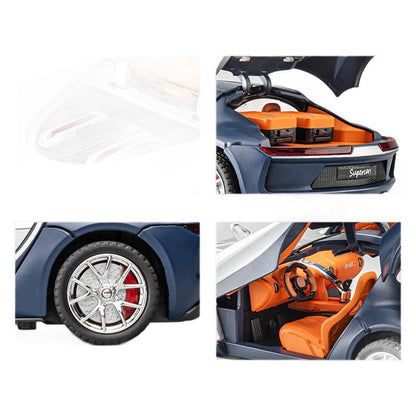 Metal Sports Car Model with Flash and Sound