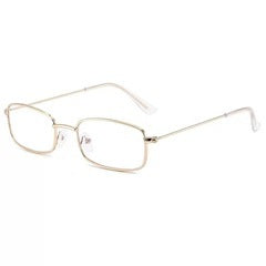 Metal square frame sunglasses
