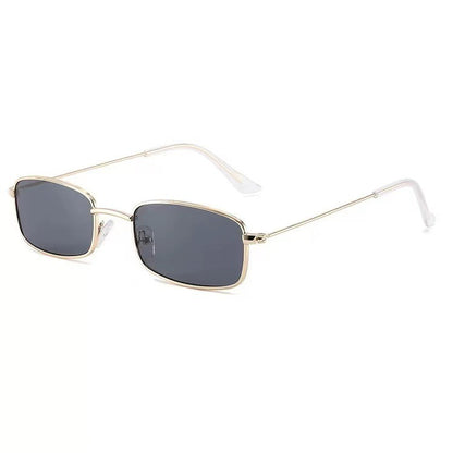 Metal square frame sunglasses