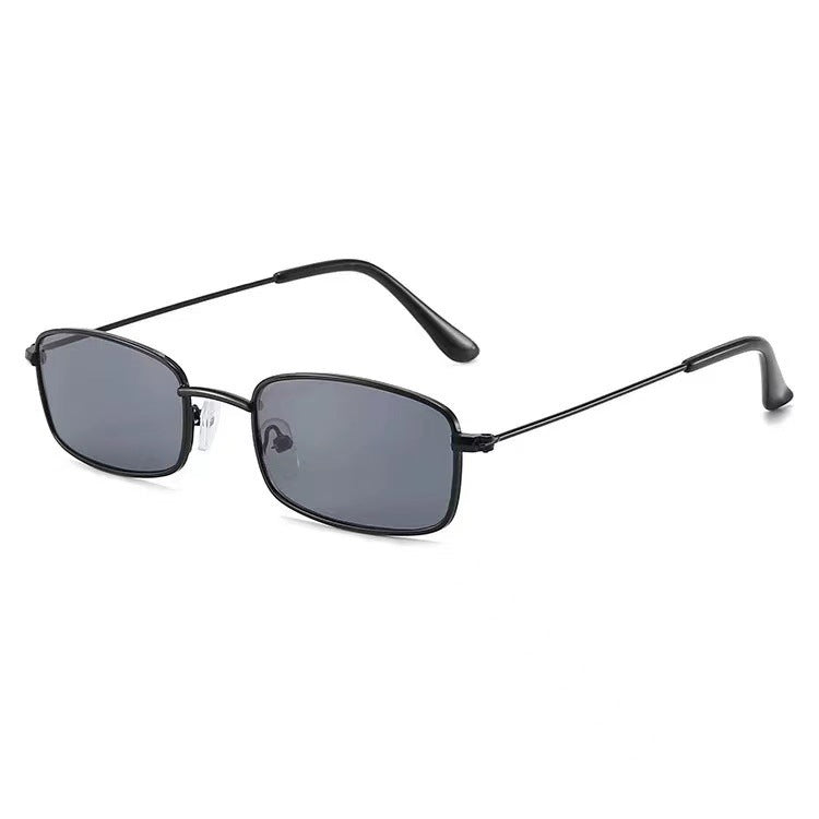 Metal square frame sunglasses