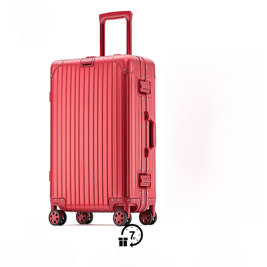 Metal suitcase