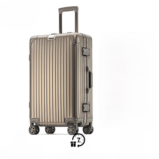 Metal suitcase