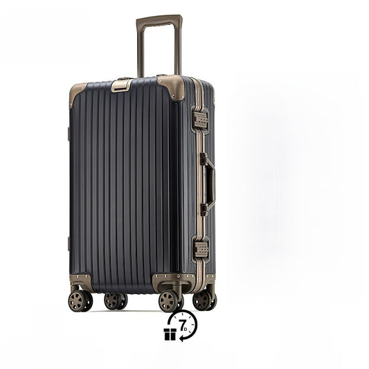 Metal suitcase