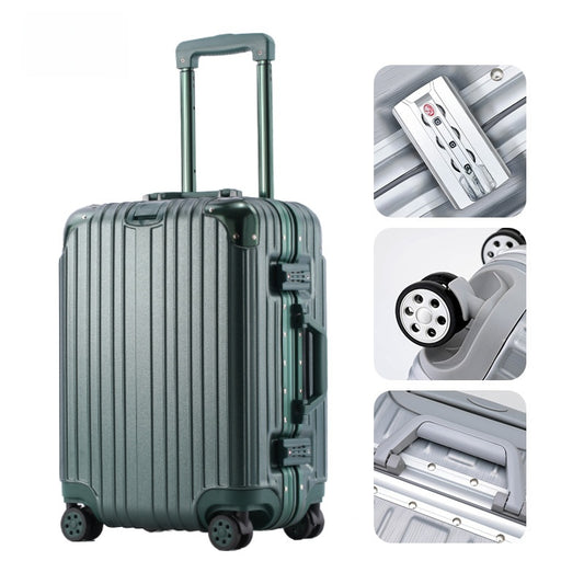 Metal suitcase