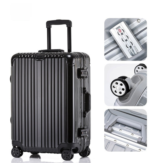 Metal suitcase