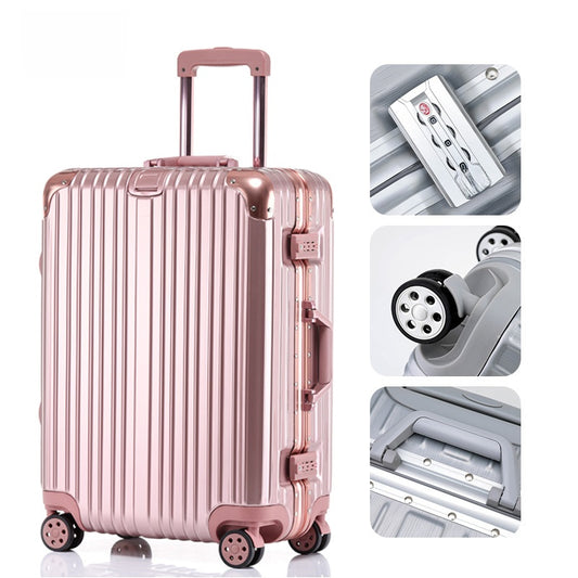 Metal suitcase