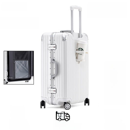 Metal suitcase