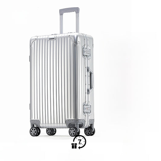 Metal suitcase