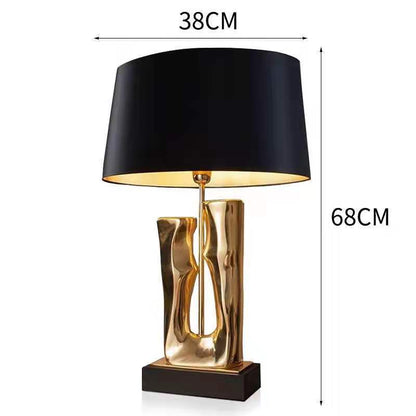 Metal table lamp