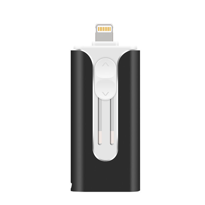 metal three-in-one mobile phone U disk 1tb for Apple Android computer lettering 256g USB gift customization