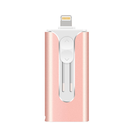 metal three-in-one mobile phone U disk 1tb for Apple Android computer lettering 256g USB gift customization