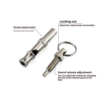 Metal Ultrasonic Dog Training Whistle