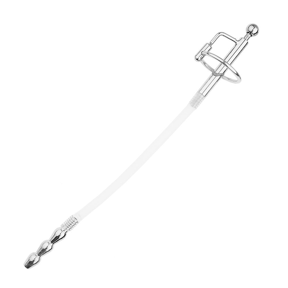 Metal Urethral Dilator with Silicone Tube