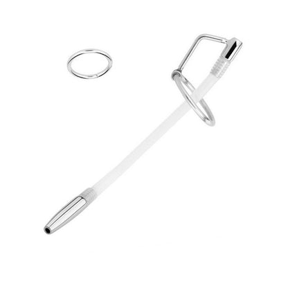 Metal Urethral Dilator with Silicone Tube