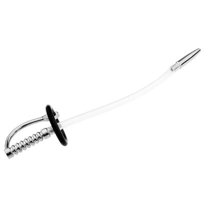 Metal Urethral Dilator with Silicone Tube