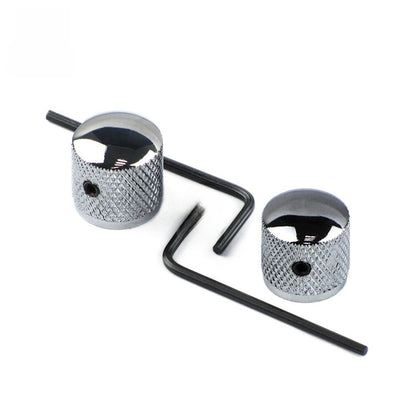 metal volume string button