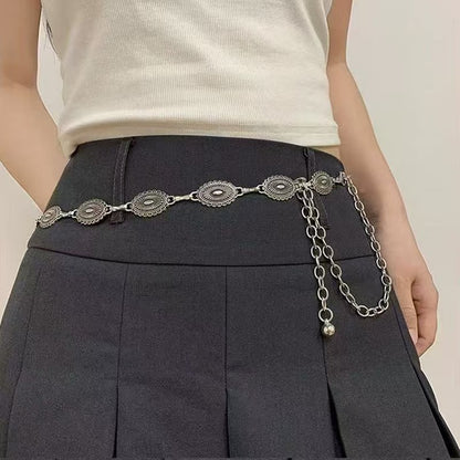 Metal waist chain