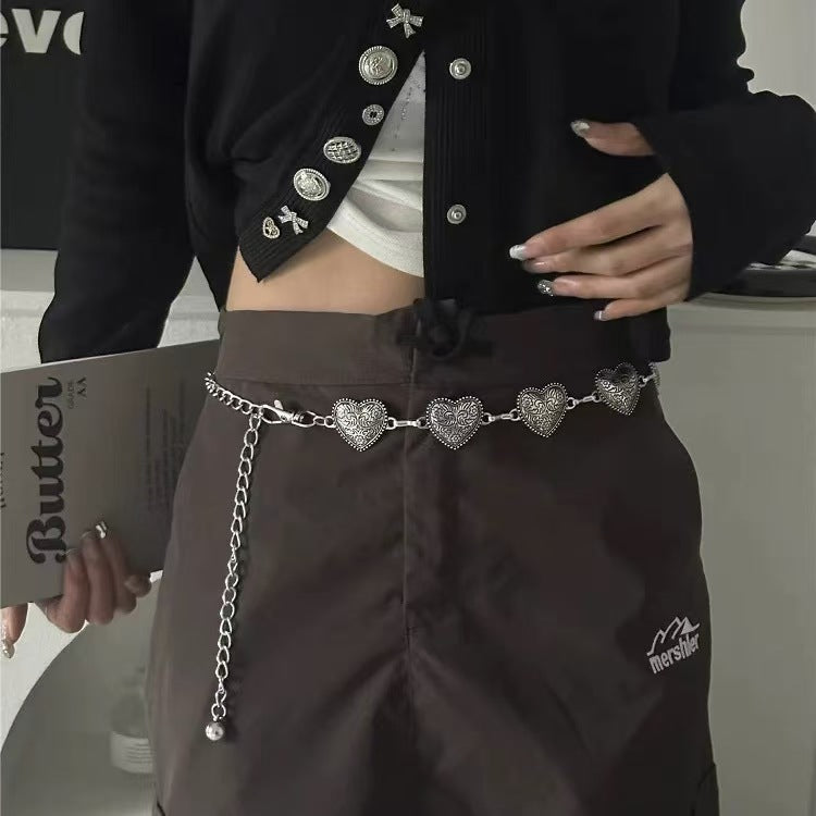 Metal waist chain