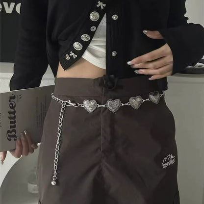 Metal waist chain