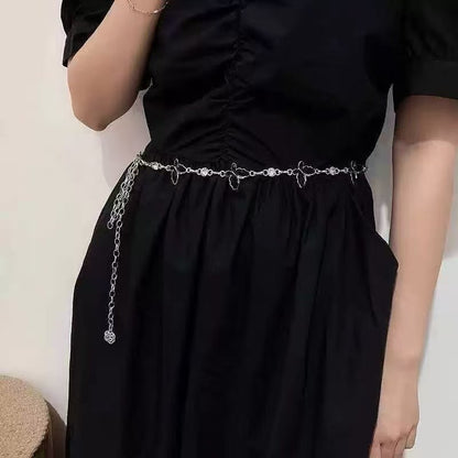 Metal waist chain