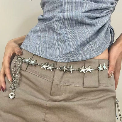 Metal waist chain