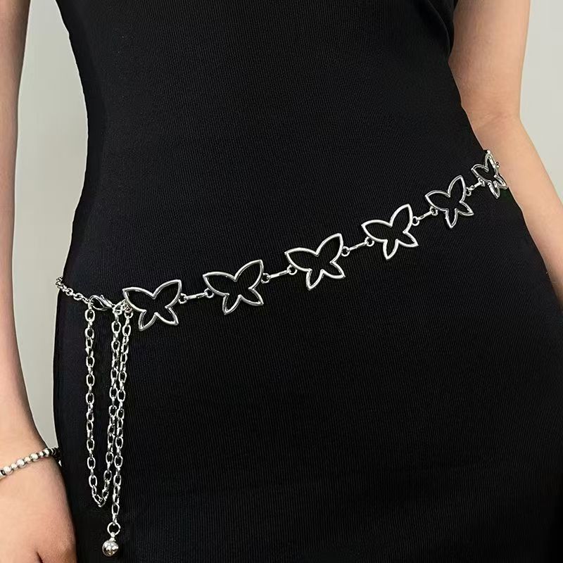 Metal waist chain