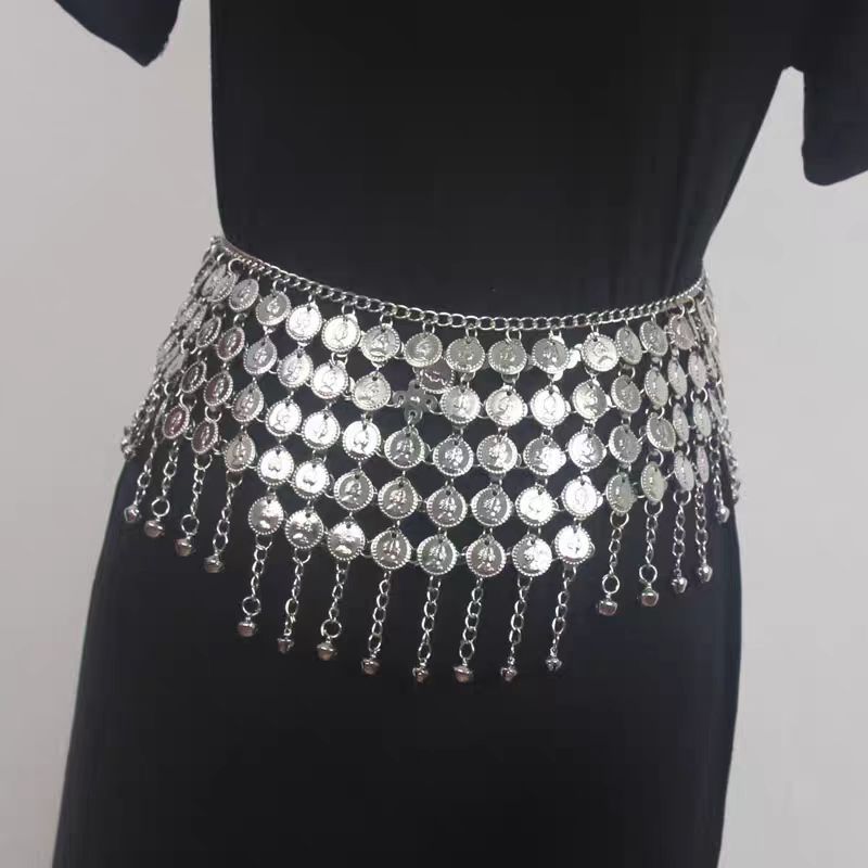 Metal waist chain