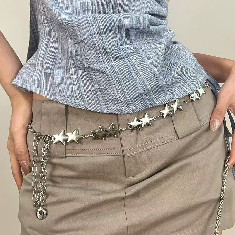 Metal waist chain